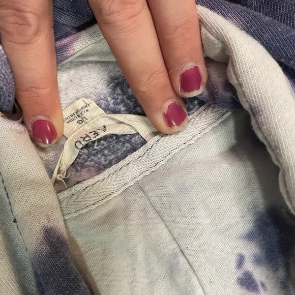 Aeropostale Original Brand - Tie Dye Hoodie L/G - Picture 2 of 2